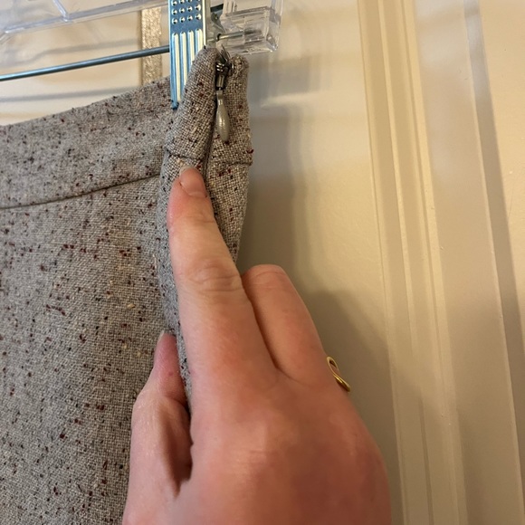 The Limited Grey Wool Blend Circle Skirt Size S - Picture 5 of 11